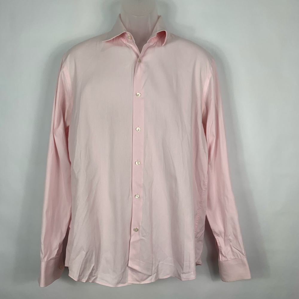 Boss Hugo Boss Large Dress Shirt Light Pink